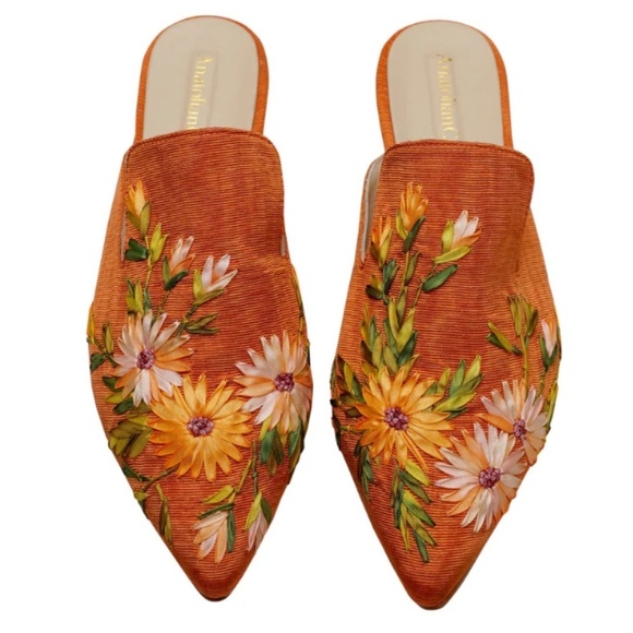 Anatolian Craft Shoes - Anatolian Craft Handcrafted Sunkissed Mules - EUR 42 (see note) - NWOT